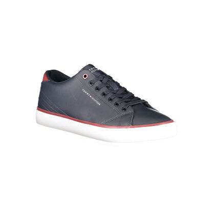 Tommy Hilfiger Blue Polyester Sneakers