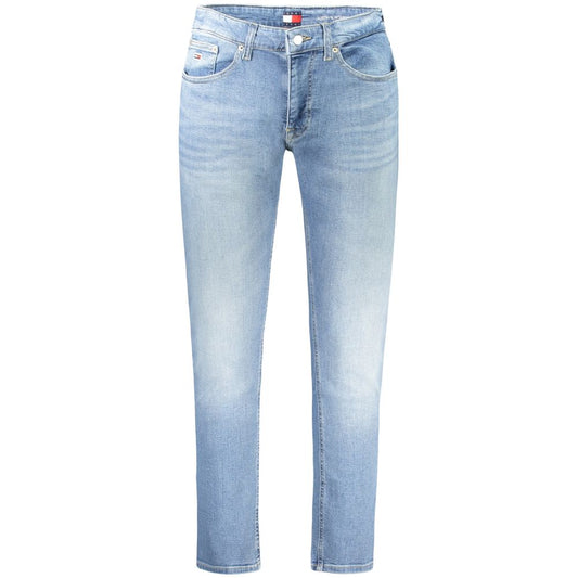 Tommy Hilfiger Light Blue Cotton Men Jeans