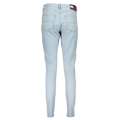 Tommy Hilfiger Light Blue Cotton Women Jean