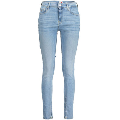 Tommy Hilfiger Light Blue Cotton Women Jeans