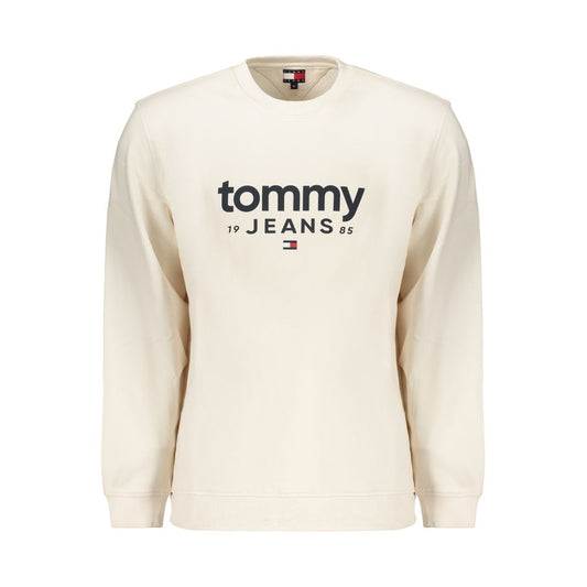 Tommy Hilfiger White Cotton Men's Sweatshirt