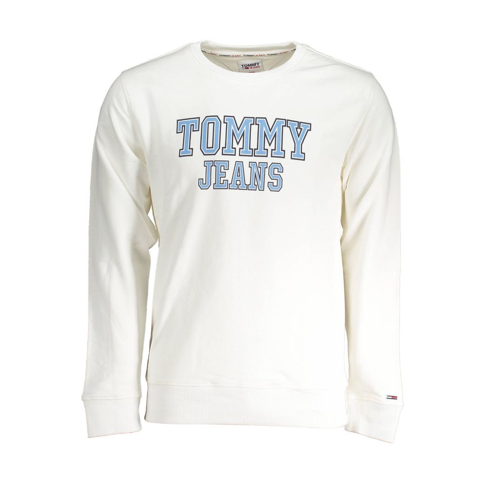 Tommy Hilfiger White Cotton Sweater
