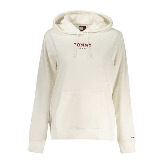 Tommy Hilfiger White Cotton Women Sweatshirt