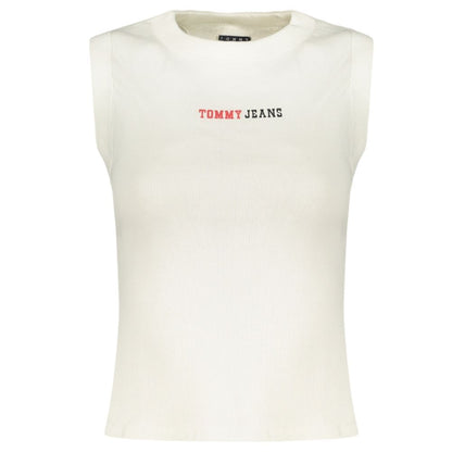 Tommy Hilfiger White Cotton Women's Tank