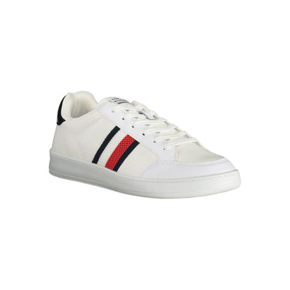 Tommy Hilfiger White Polyester Sneakers