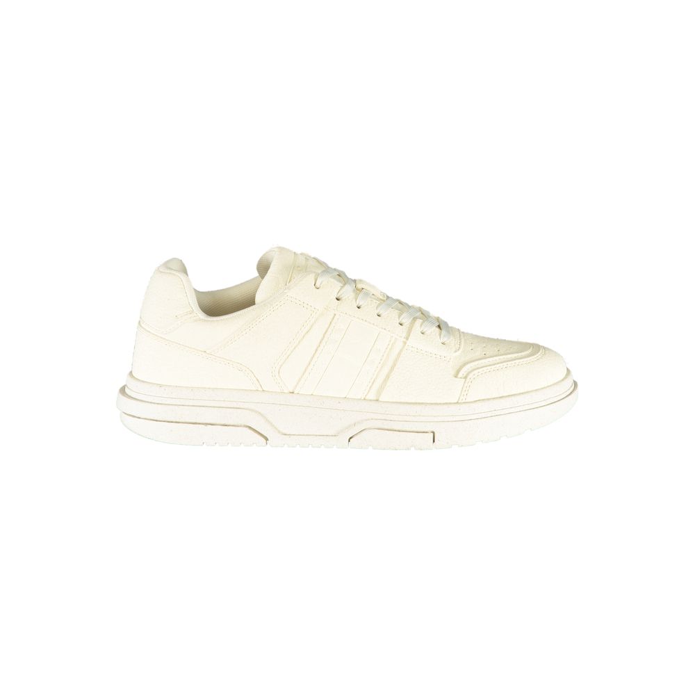 Tommy Hilfiger White Polyester Sneakers