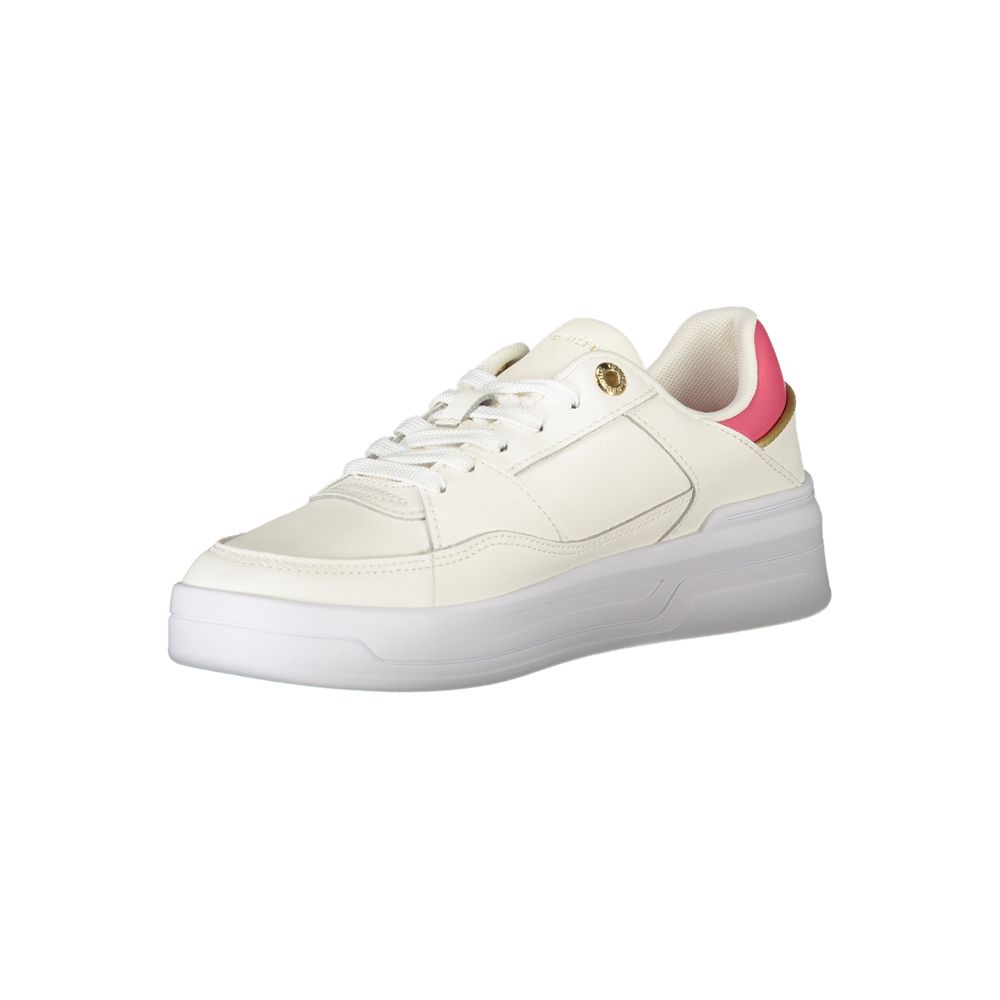 Tommy Hilfiger White Polyethylene Women Sneakers
