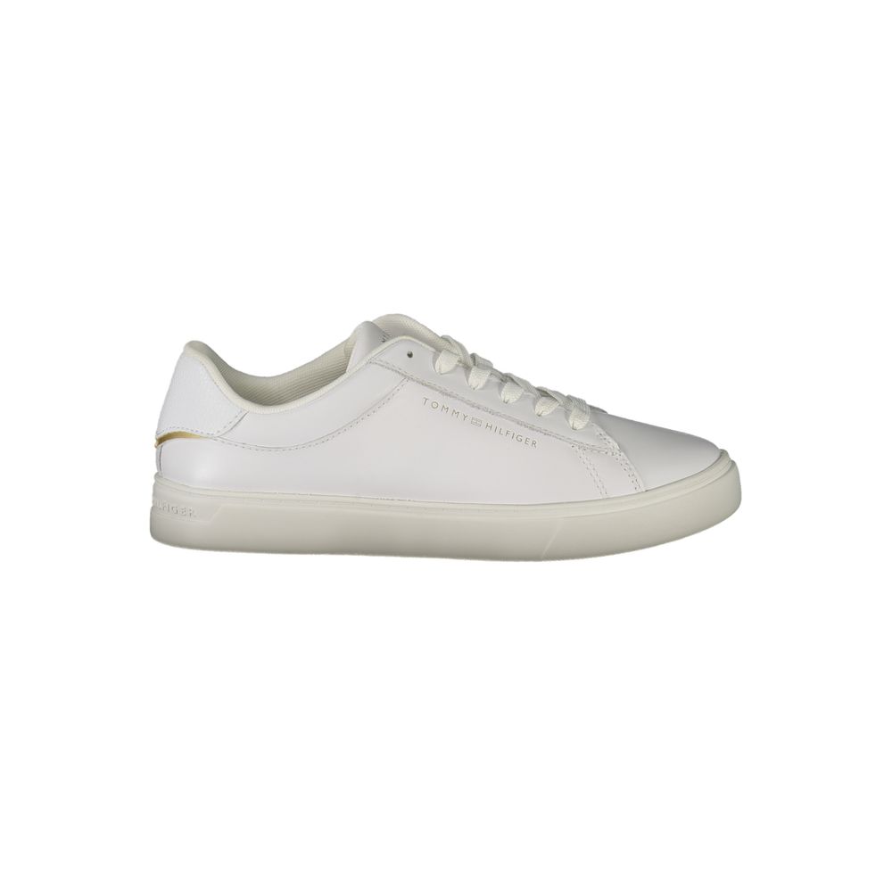 Tommy Hilfiger White Polyethylene Women Sneakers