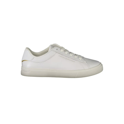 Tommy Hilfiger White Polyethylene Women Sneakers