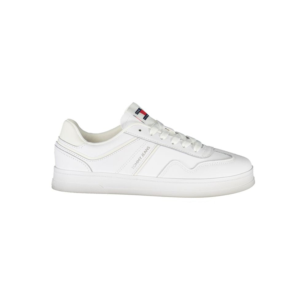 Tommy Hilfiger White Women's Polyurethane Sneakers