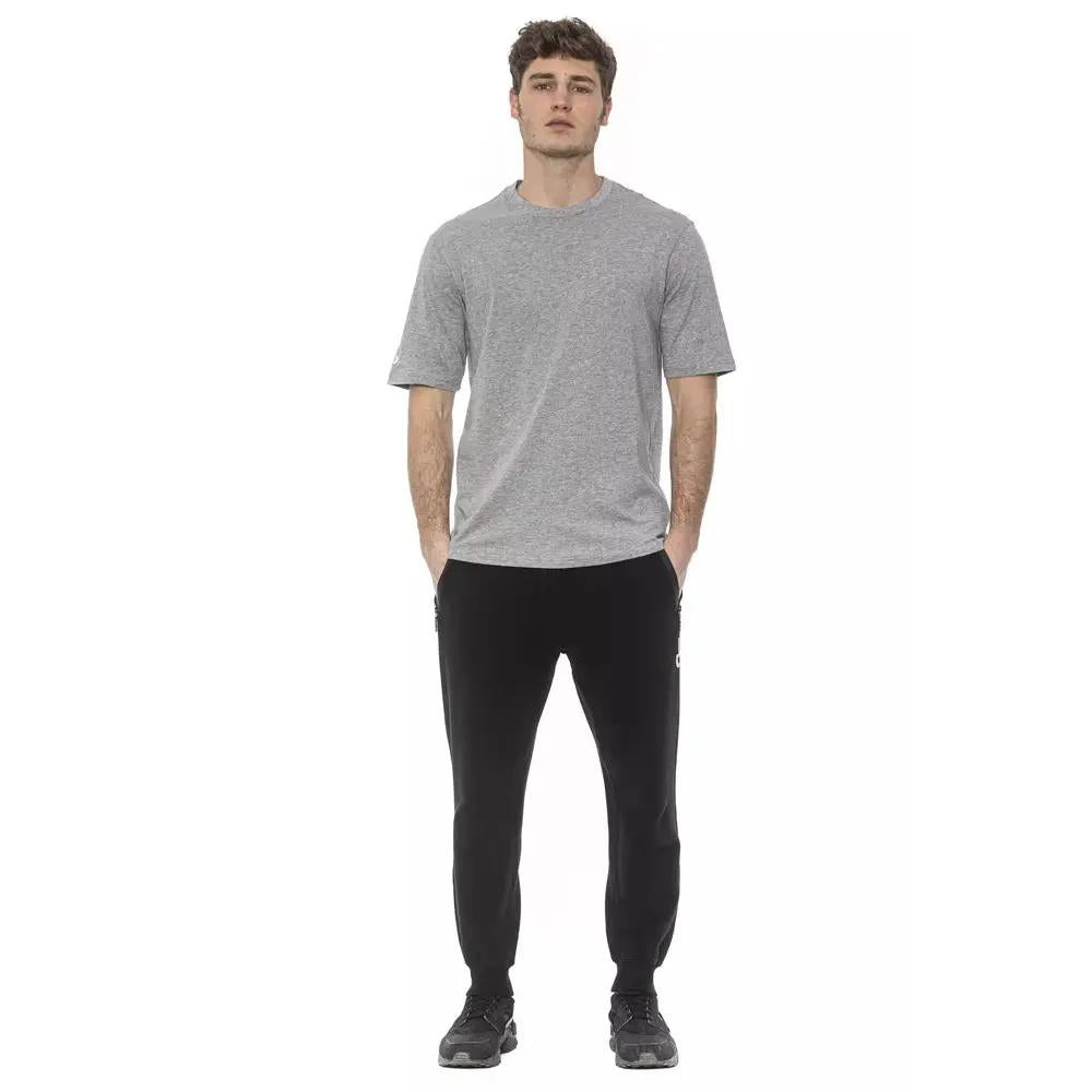 Tond Gray Cotton Men T-Shirt