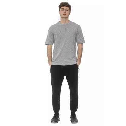 Tond Gray Cotton Men T-Shirt