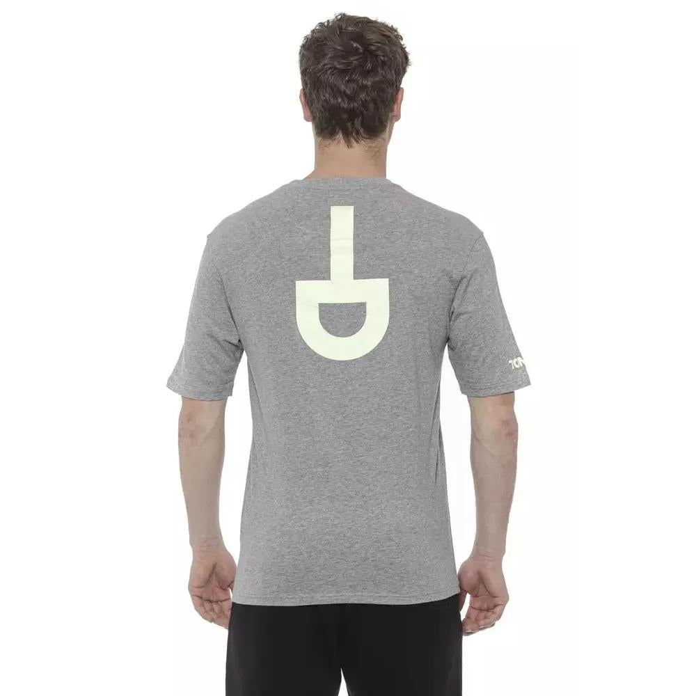 Tond Gray Cotton Men T-Shirt