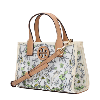 Tory Burch Beige Fabric Handbags