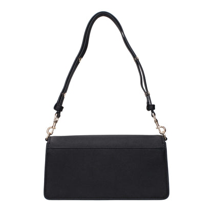 Tory Burch Black Leather Shoulder Bags