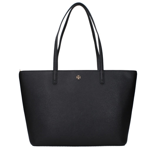 Tory Burch Black Leather Shoulder Bags