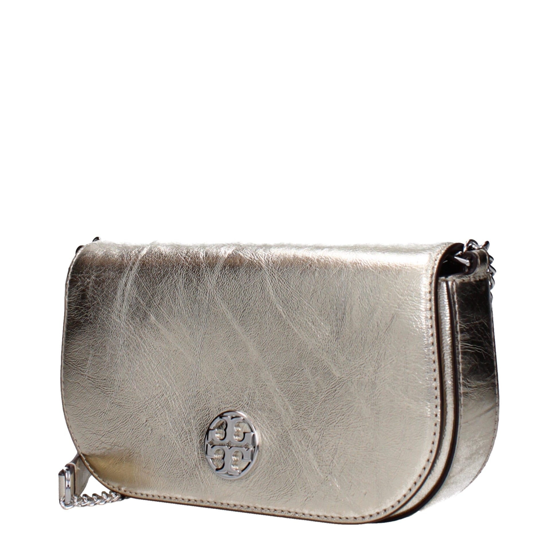 Tory Burch Gold Leather Crossbody Bags