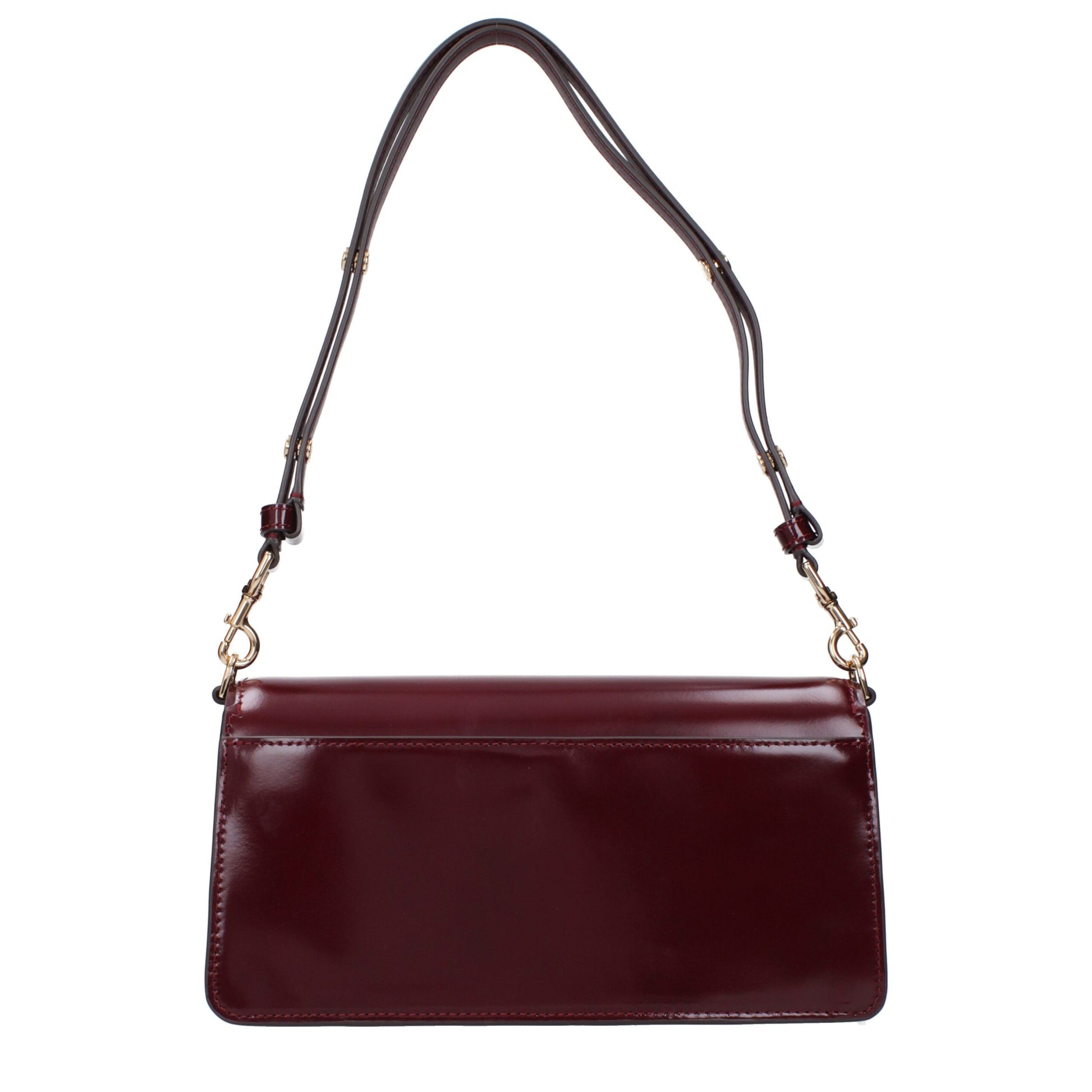 Tory Burch Red Leather Shoulder Bags