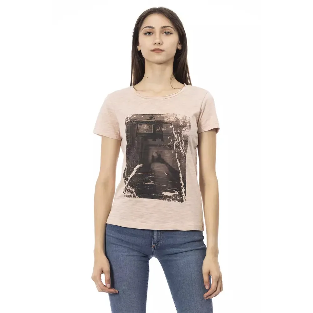 Trussardi Action Multicolor Cotton Women T-Shirt