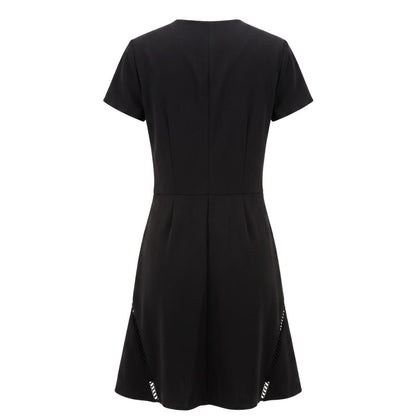 Trussardi Jeans Black Polyester Women's Dress
