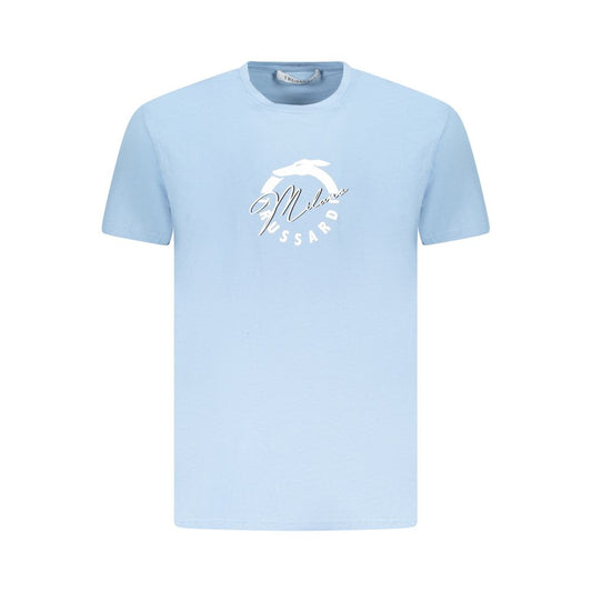 Trussardi Light Blue Cotton T-Shirt