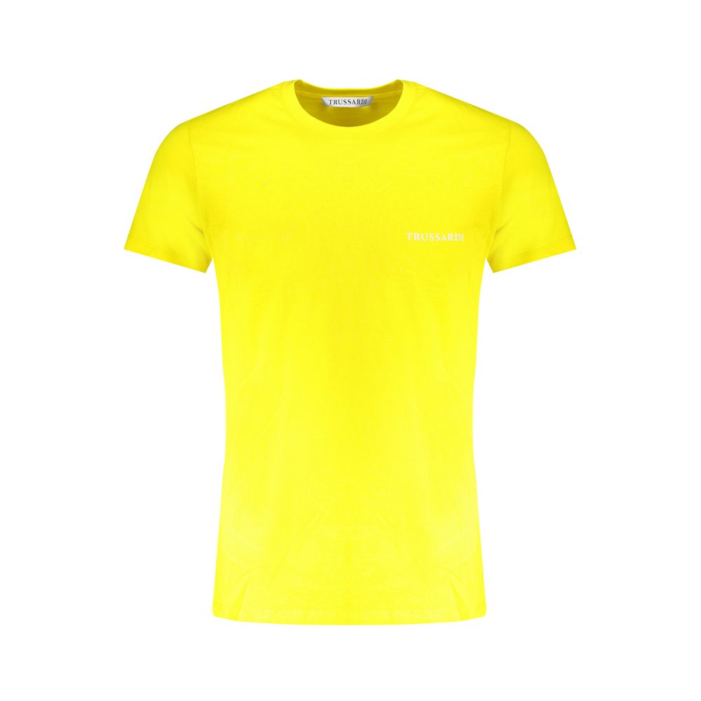 Trussardi Yellow Cotton T-Shirt