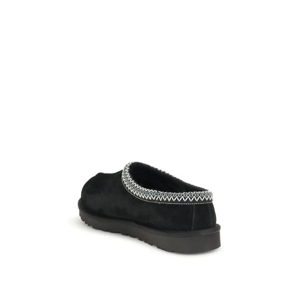 UGG Black Leather Mules