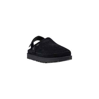 UGG Black Recycled Polyester Platform Pumps