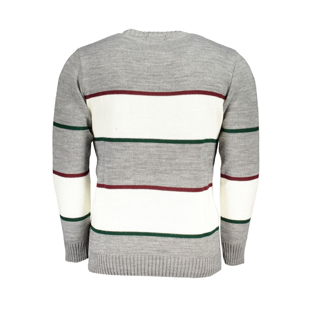 U.S. Grand Polo Grå Fabric Sweater-Modeoutlet