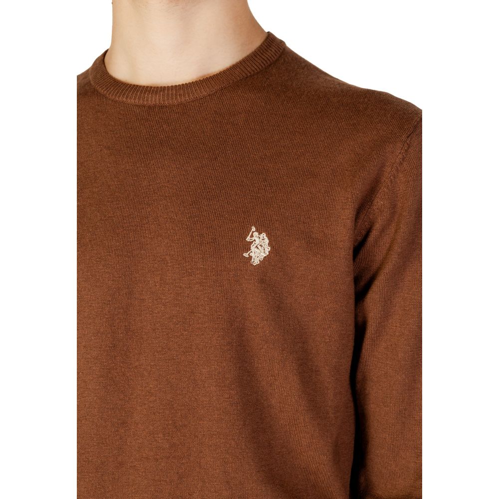 U.S. POLO ASSN. Beige Cotton Sweatshirt