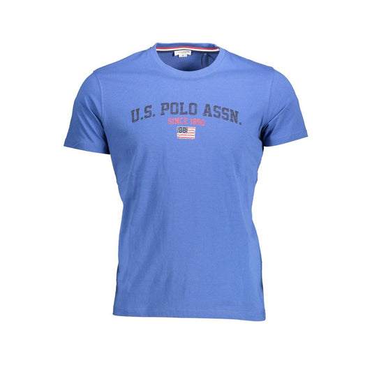 U.S. POLO ASSN. Blue Cotton Men's T-Shirt