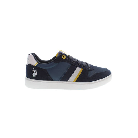 U.S. POLO ASSN. Blue Polyester Men Sneakers
