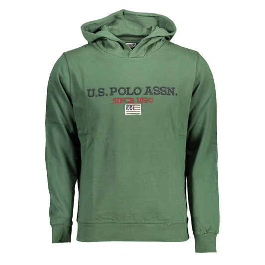 U.S. POLO ASSN. Green Cotton Sweater