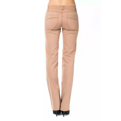 Ungaro Fever Beige Cotton Women's Jean