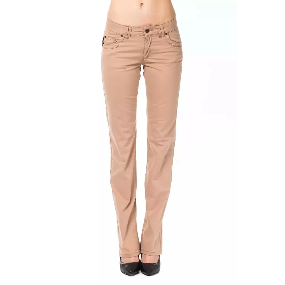 Ungaro Fever Beige Cotton Women's Jean
