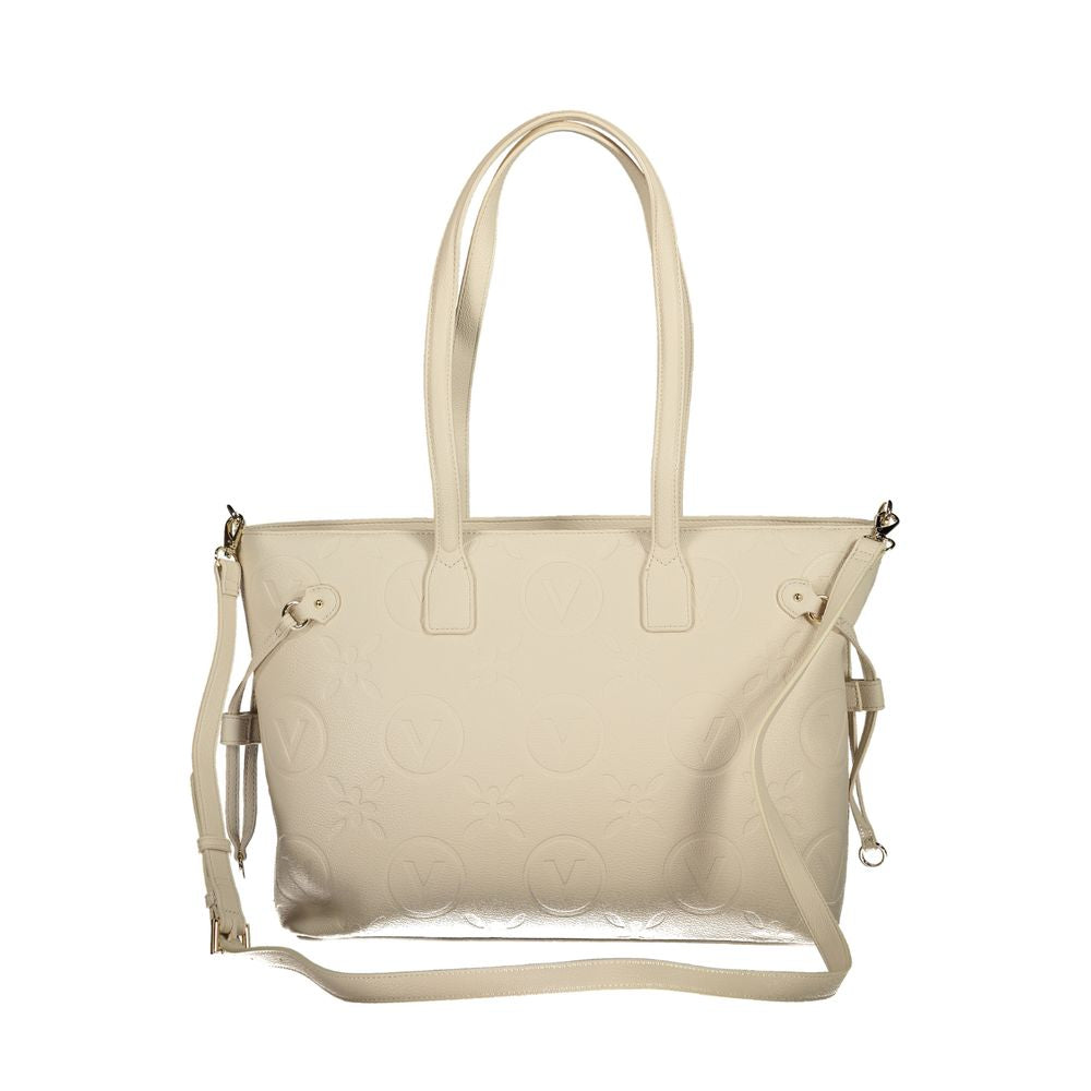 Valentino Bags Beige Polyethylene Handbag