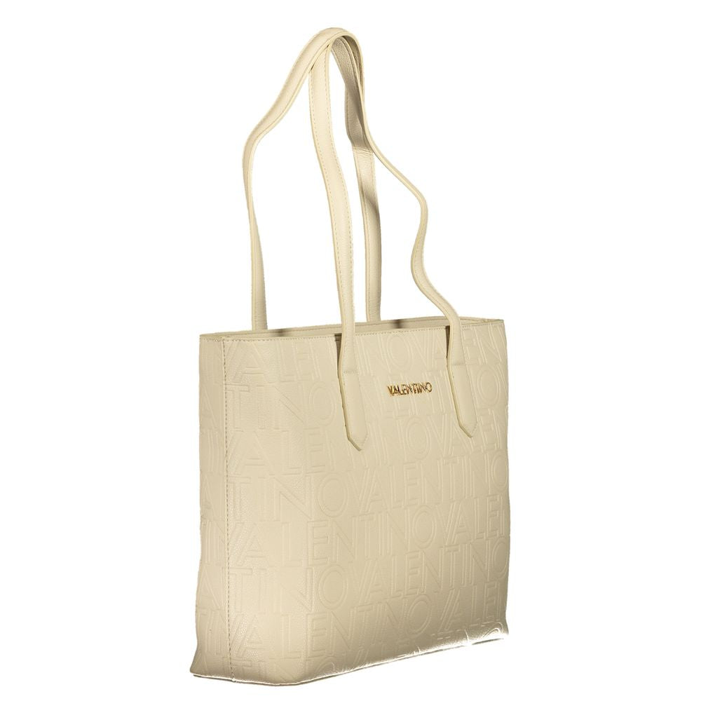 Valentino Bags Beige Polyethylene Handbag