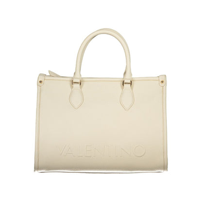 Valentino Bags Beige Polyethylene Handbag