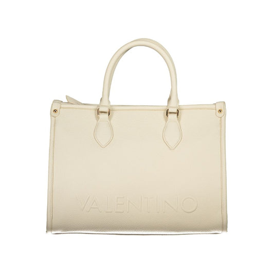 Valentino Bags Beige Polyethylene Handbag