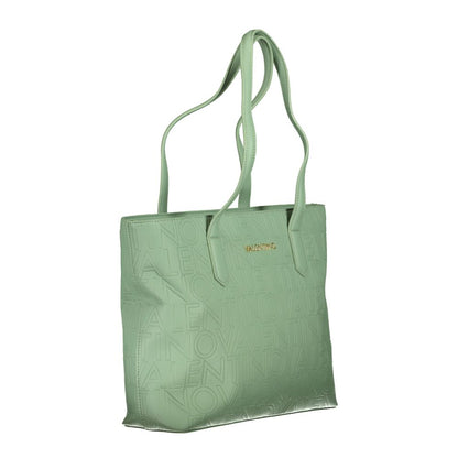 Valentino Bags Green Polyethylene Handbag