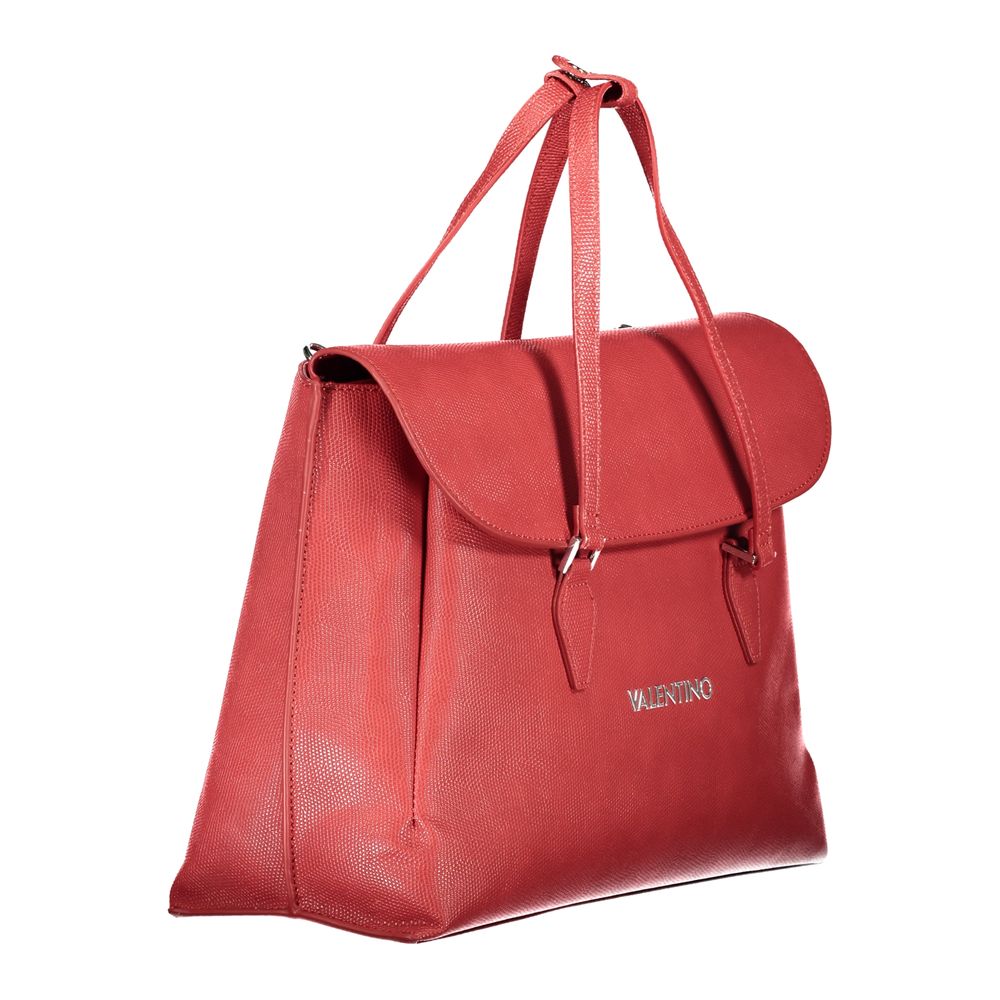 Valentino Bags Red Polyethylene Handbag