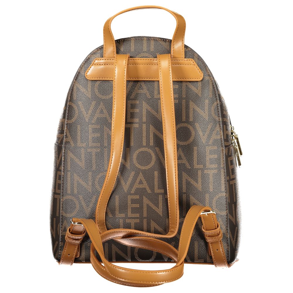 Valentino Brown Polyurethane Women's Backpack