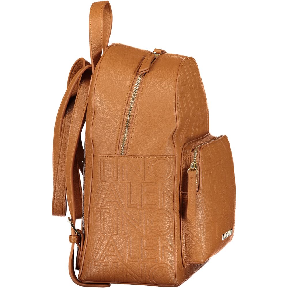 Valentino Brown Polyurethane Women's Backpack