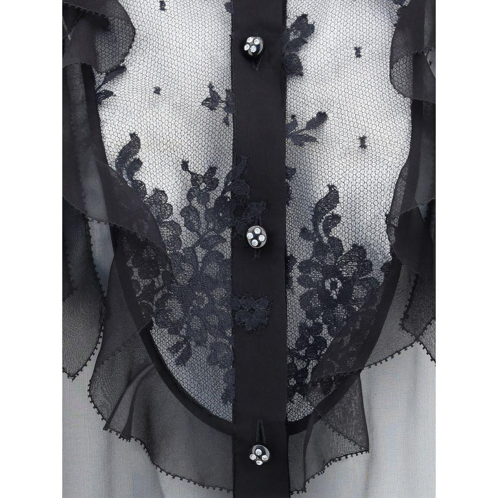 Valentino Chiffon Shirt-Modeoutlet