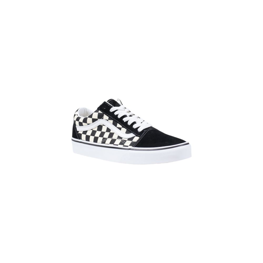 Vans Black And White Fabric Sneakers