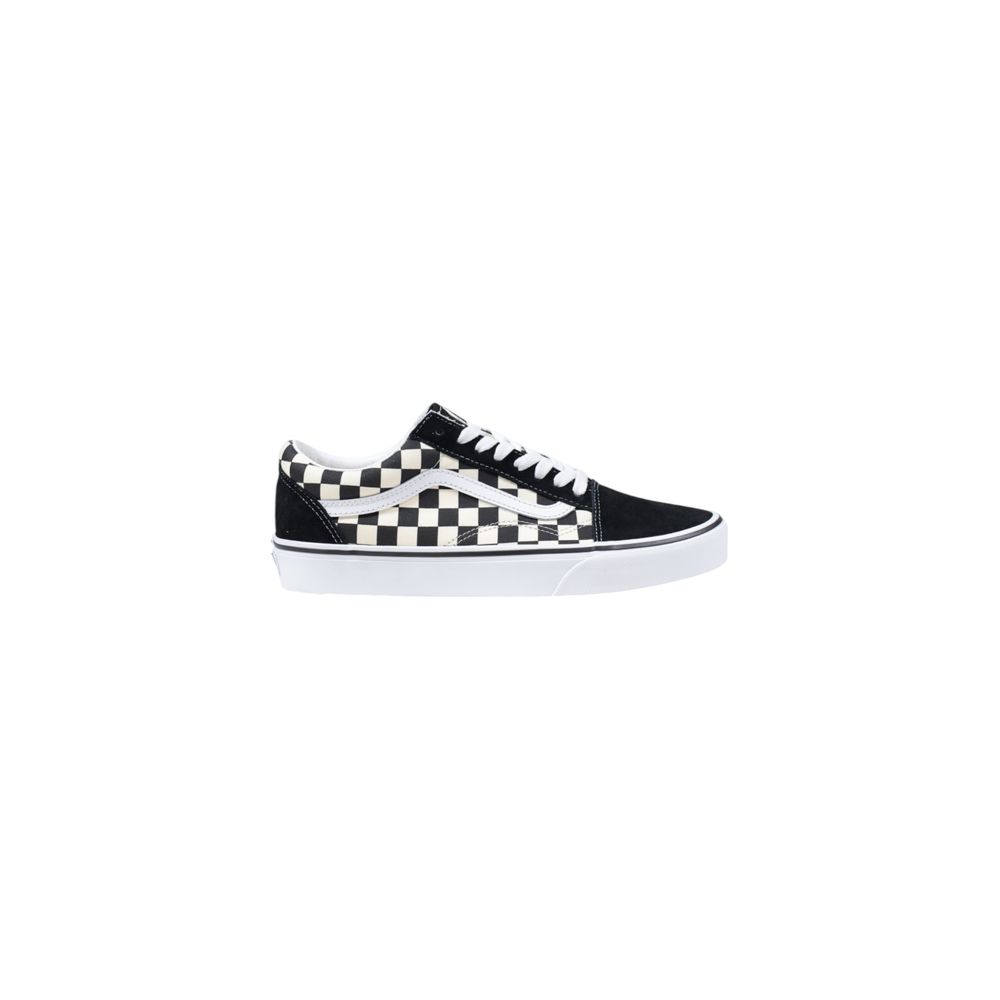 Vans Black And White Fabric Sneakers