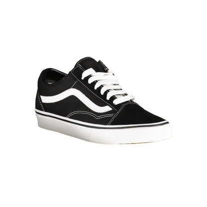 Vans Black Leather Women Sneakers