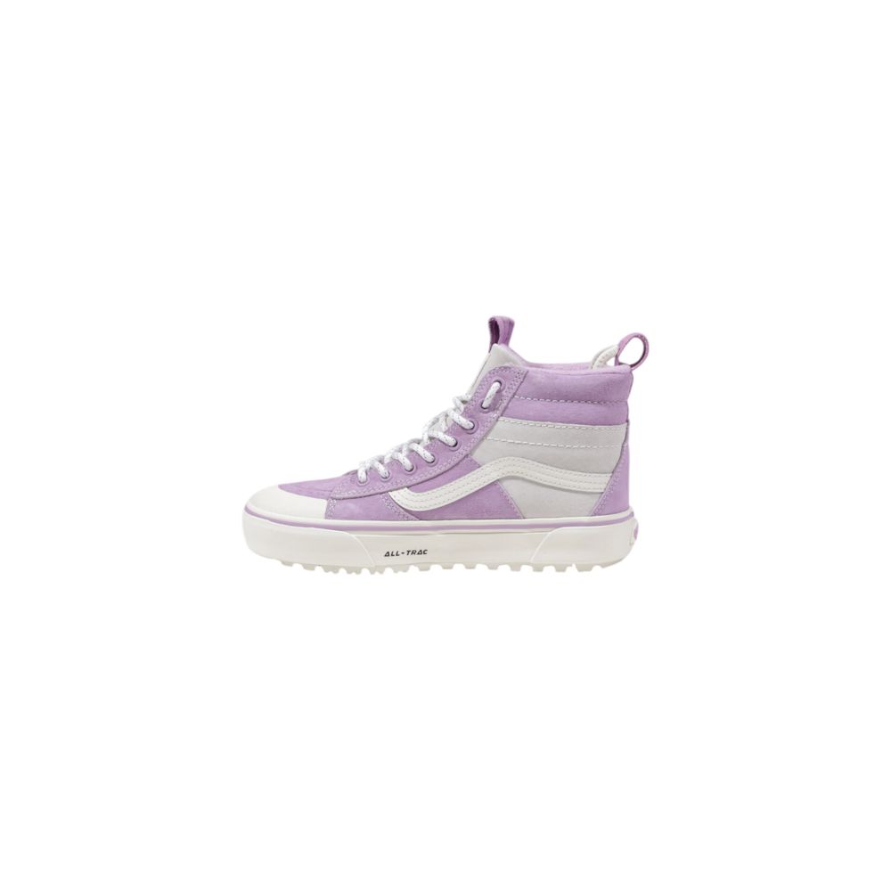 Vans Purple Leather Sneakers