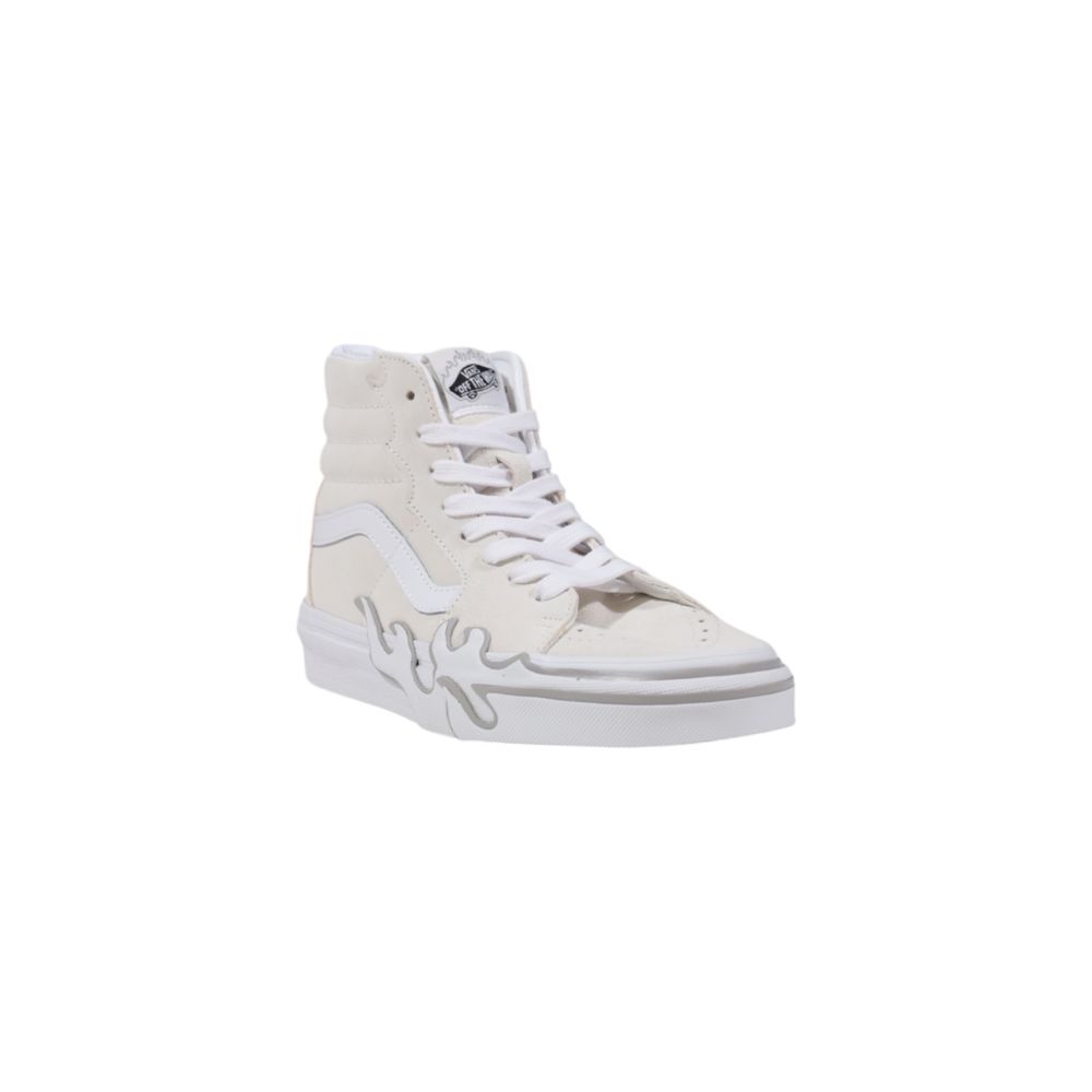 Vans White Suede Leather Sneakers