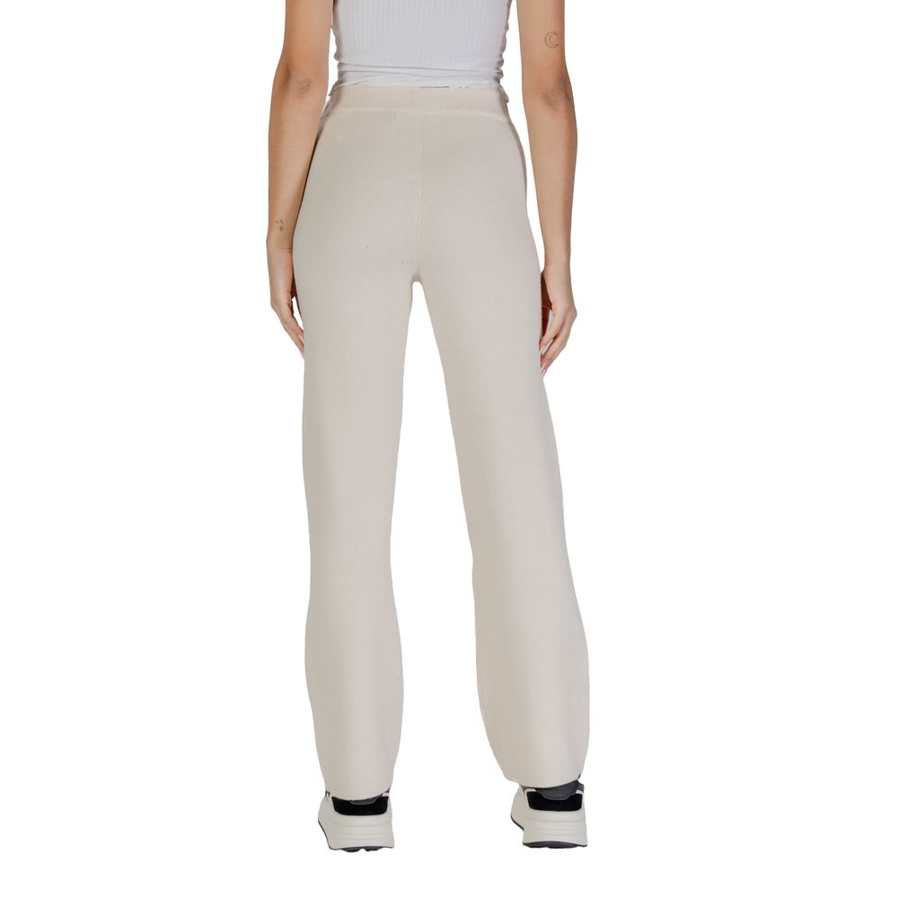 Vero Moda Cream Viscose Pant